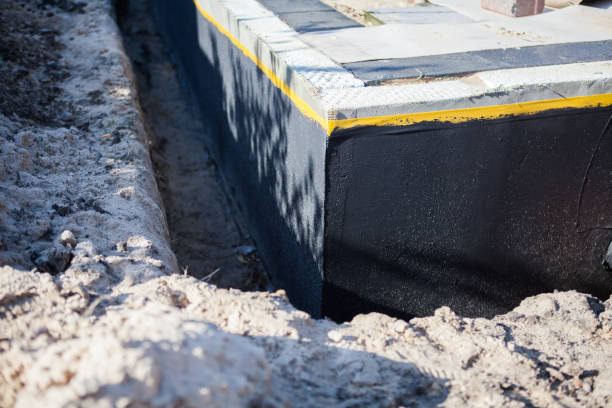 Residential Wet Basement Repair installation at a Rixeyville, VA home by SJ Waterproofing Pros