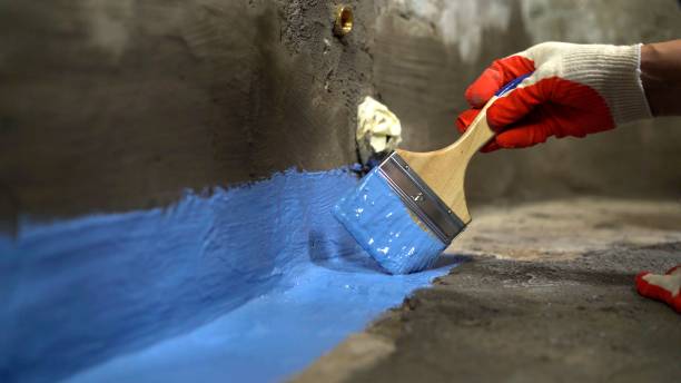 SJ Waterproofing Pros commercial waterproofing team near Rixeyville, VA